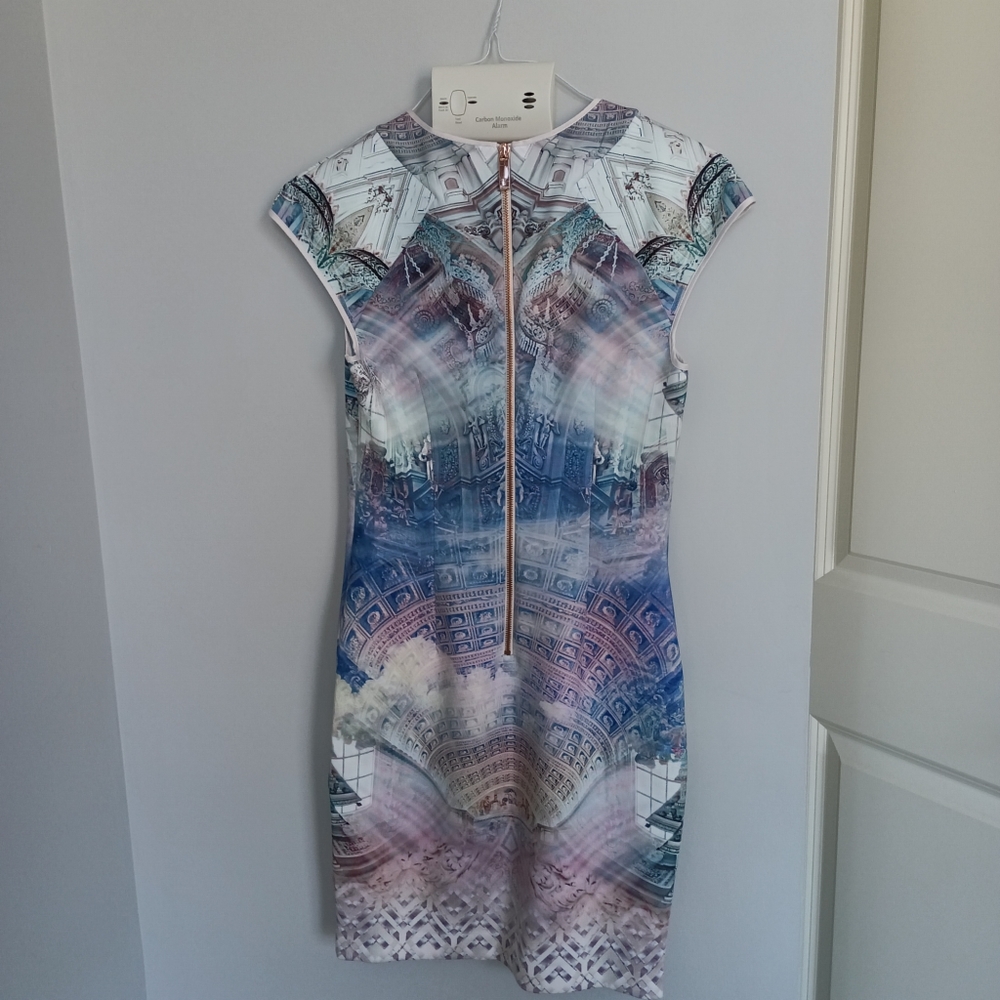 Ted Baker Multicolor Patterned Dress - Picture 9 of 10